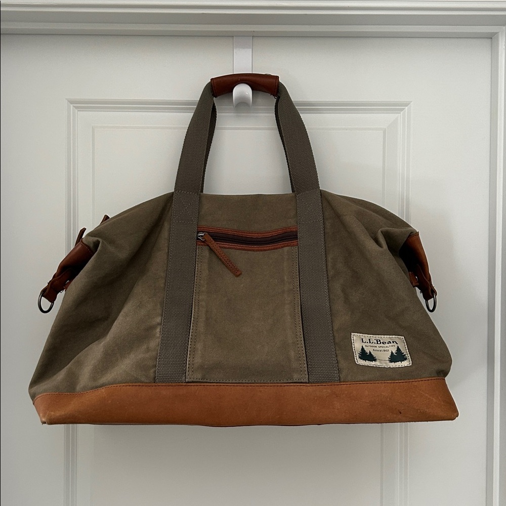 L.L. Bean Canvas Weekender Bag - image 2